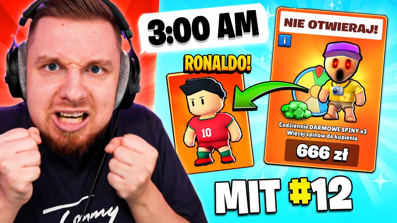13 MITÓW w które NIE UWIERZYSZ w Stumble Guys! (3:00 W NOCY!)