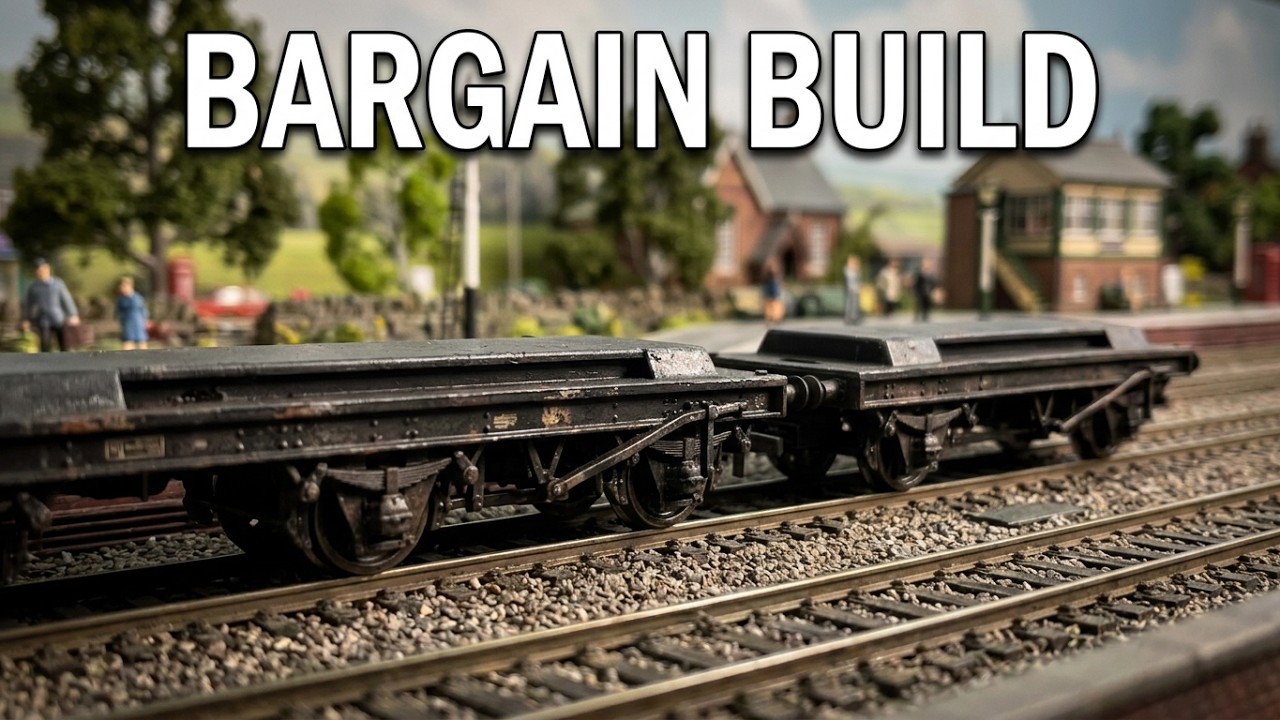 £25 BARGAIN! Class 92 DCC fitted & 3D printed RNA Barrier Wagons plus other BARGAINS!