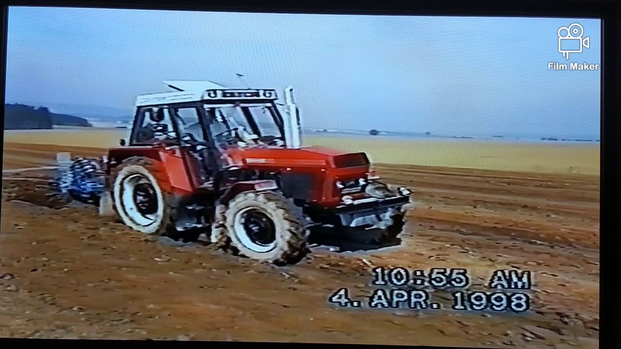 zetor 10145 zaorávání kejdy