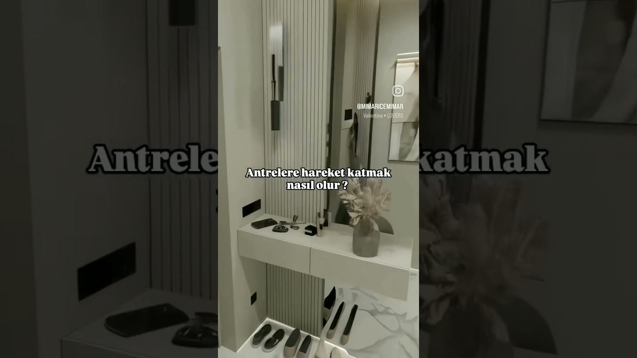 Antrelere nasıl hareket katılır? #antre #home #homedecor #dekor #dekorasyon #decoracion #interior
