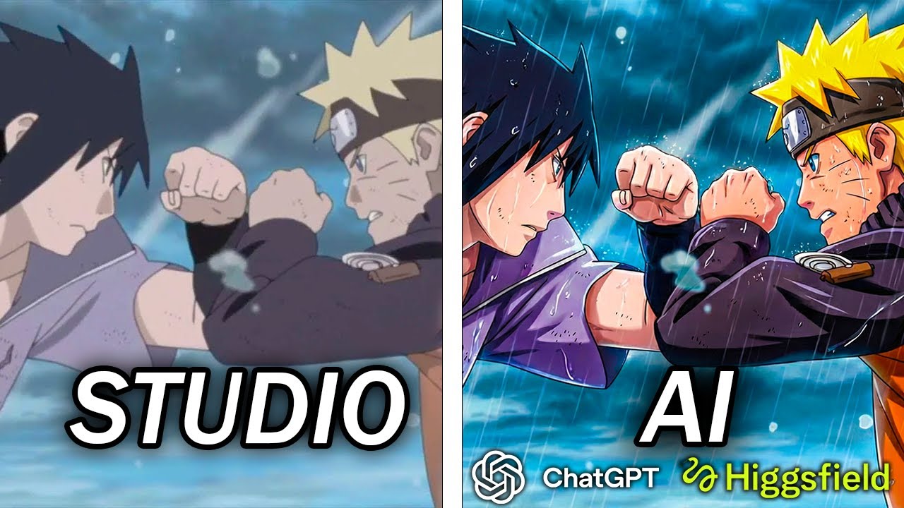 Forcing AI to Recreate Iconic Anime Fights