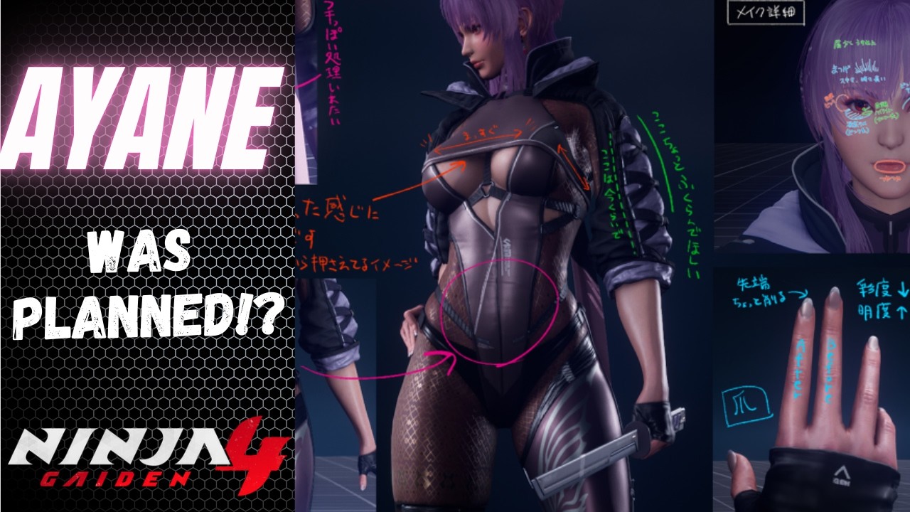 Файлы Ninja Gaiden 4 предлагают Аяне. Вот и всё. Это название.