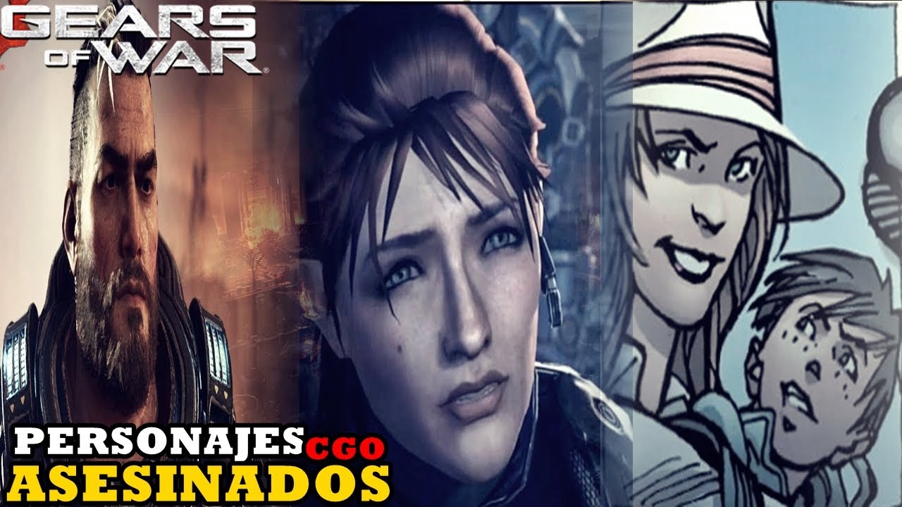 Personajes Que M4T0 La Cgo | Por Saber Que Crearon A Los Locust| Gears of war (Gabe/Elain/Sofia)