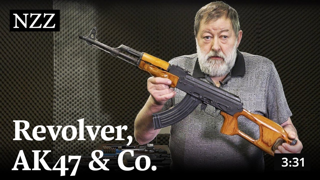 Revolver, AK47 & Co. - Diese Waffen unterscheidet die Schweiz heute