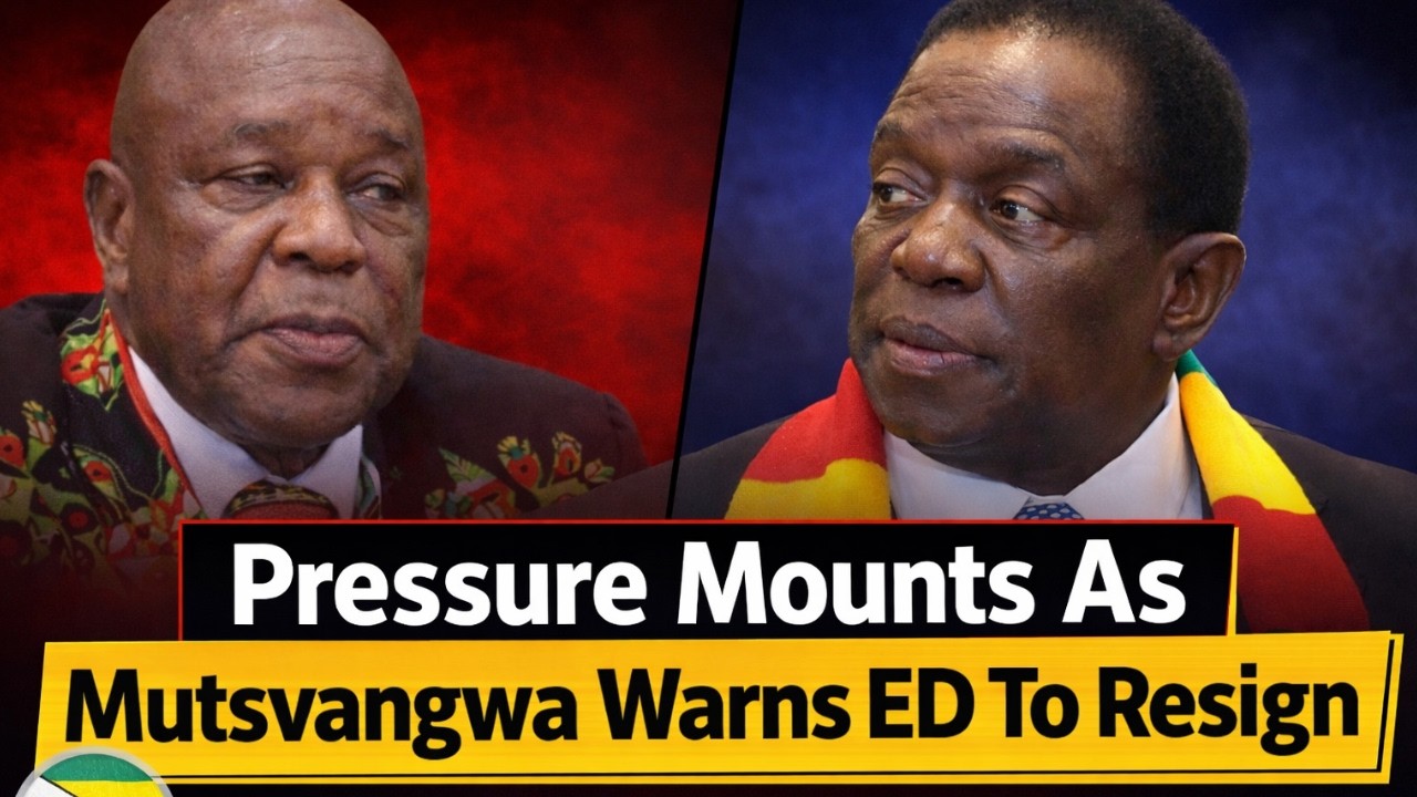 Pressure Mounts In Zanu PF As Mutsvangwa Warns Mnangagwa To Resign'
