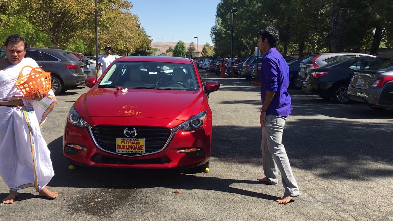 New car puja at Livermore Shiva-Vishnu temple.  Mazda3 GT \m/ | Livermore | California | USA