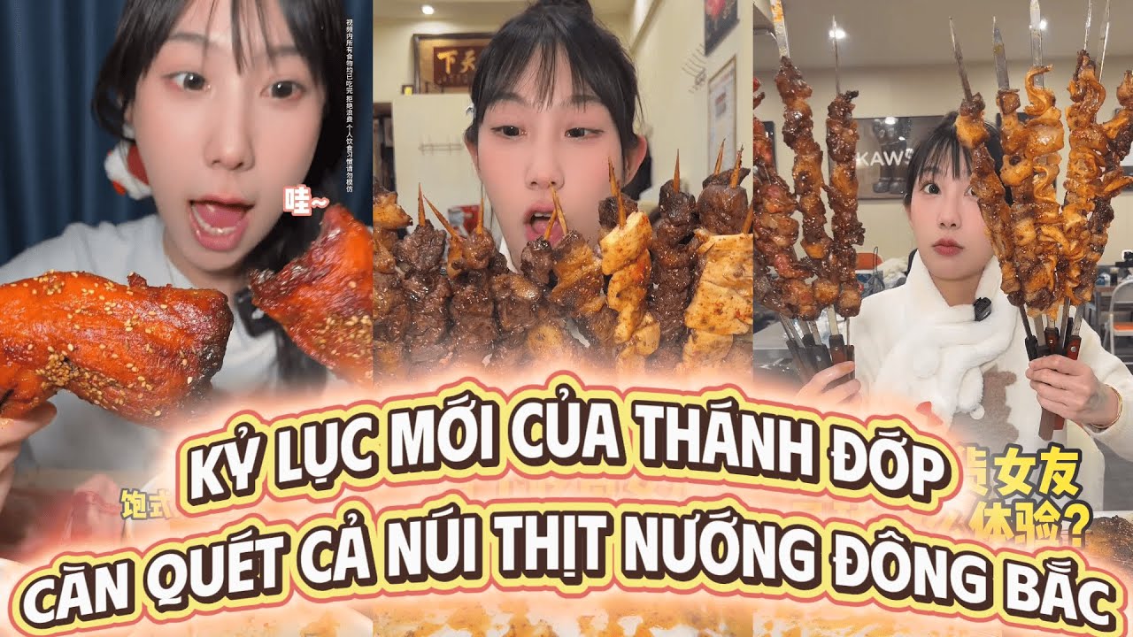 KỶ LỤC MỚI CỦA TH&Aacute;NH ĐỚP! C&Agrave;N QU&Eacute;T CẢ N&Uacute;I THỊT NƯỚNG Đ&Ocirc;NG BẮC