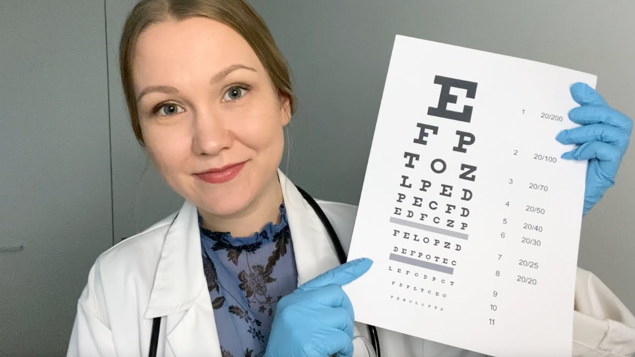 ASMR Suomi - Cranial Nerve Exam -roleplay 👩🏼‍⚕️