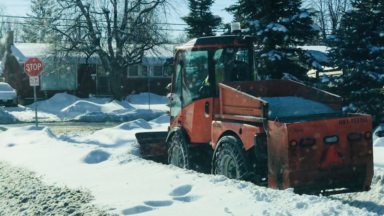 Snow Removal Holder Sidewalk Plow