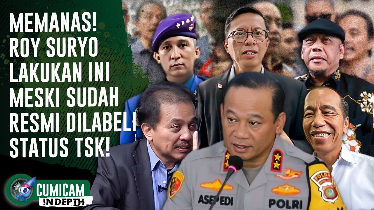 Perlawanan Roy Suryo CS Belum Selesai Meski Resmi Jadi TSK Fitnah Ijazah Jokowi | INDEPTH