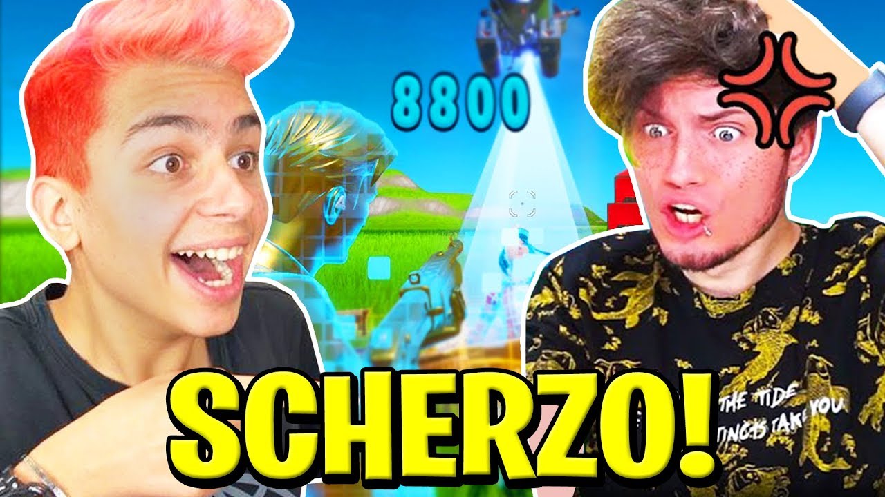 TROLLO DIEGO ABUSIVO con le NUOVE HACK e LUI SCLERA! *DIVERTENTE* 😂 FORTNITE ITA