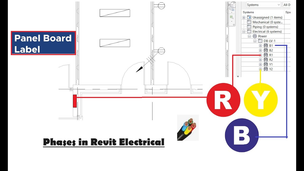 Revit Electrical- Circuiting to RYB