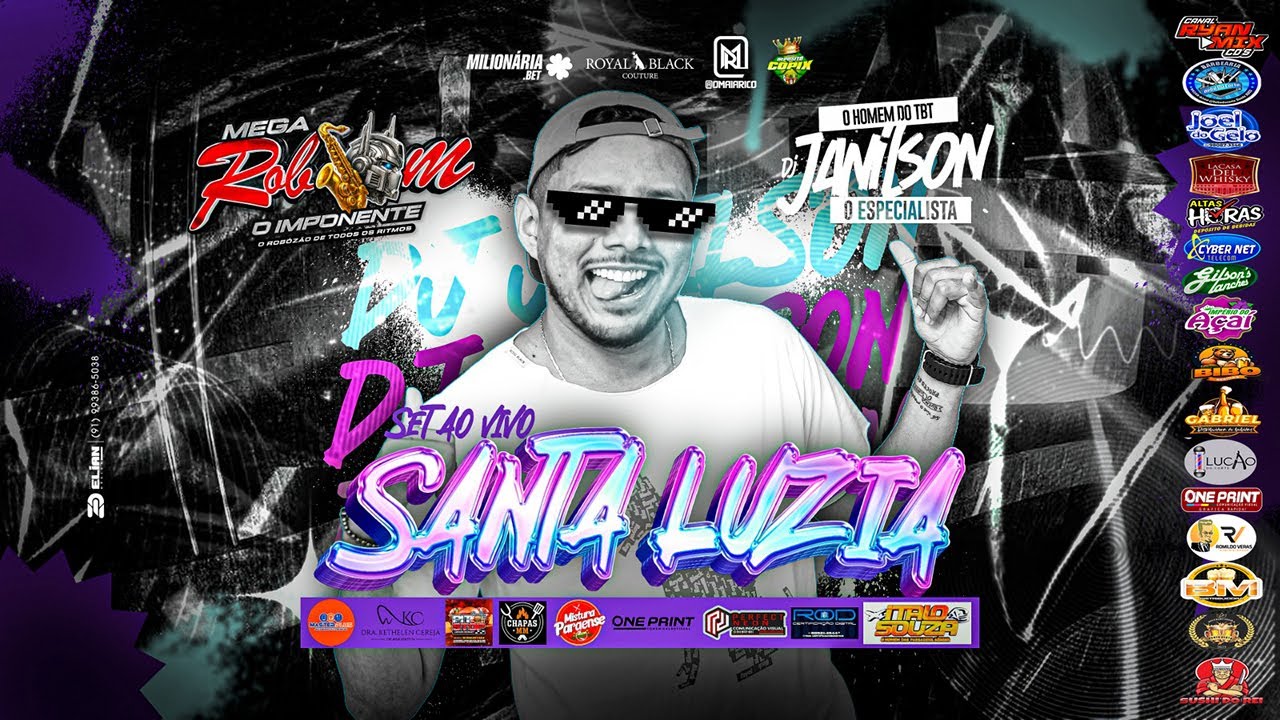 SET AO VIVO DJ JANILSON EM SANTA LUZIA ( MEGA ROBSOM ) DEZEMBRO 2K25