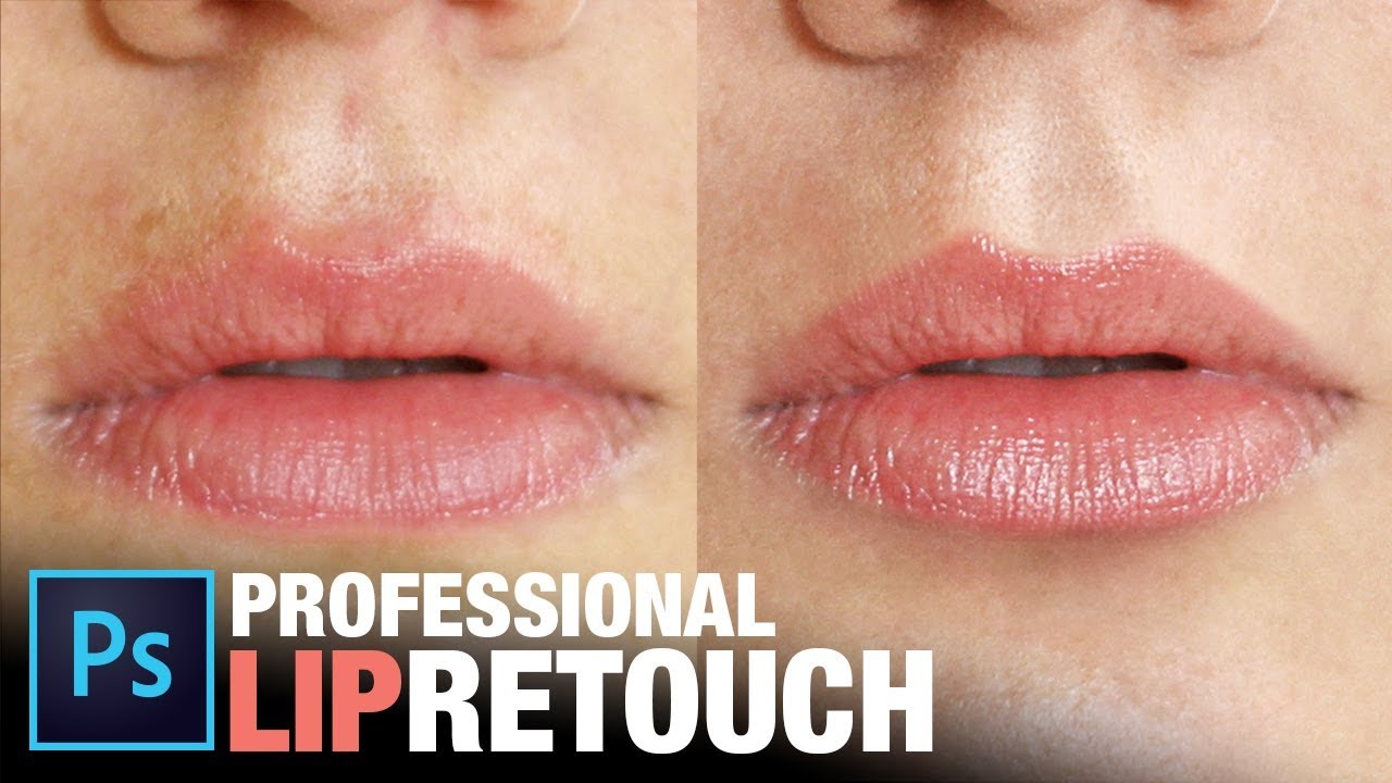 Professional Lip Retouching in Photoshop