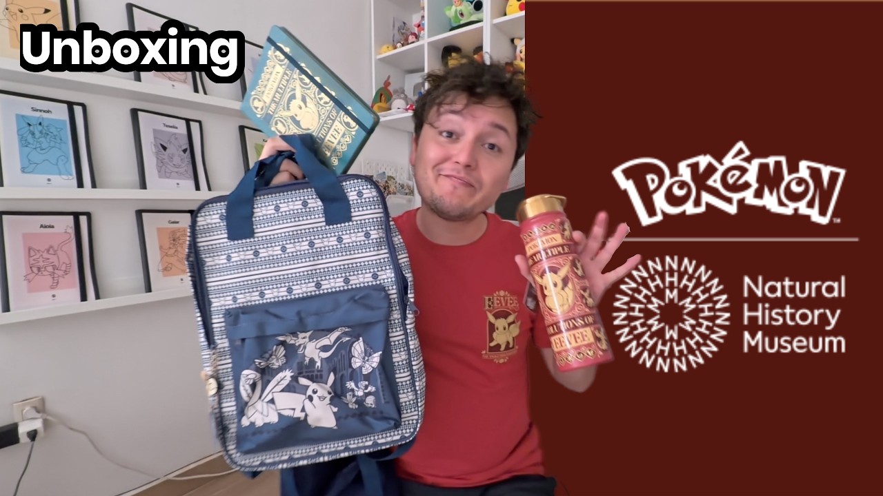 Unboxing Pokémon x Museo de Historia Natural de Londres