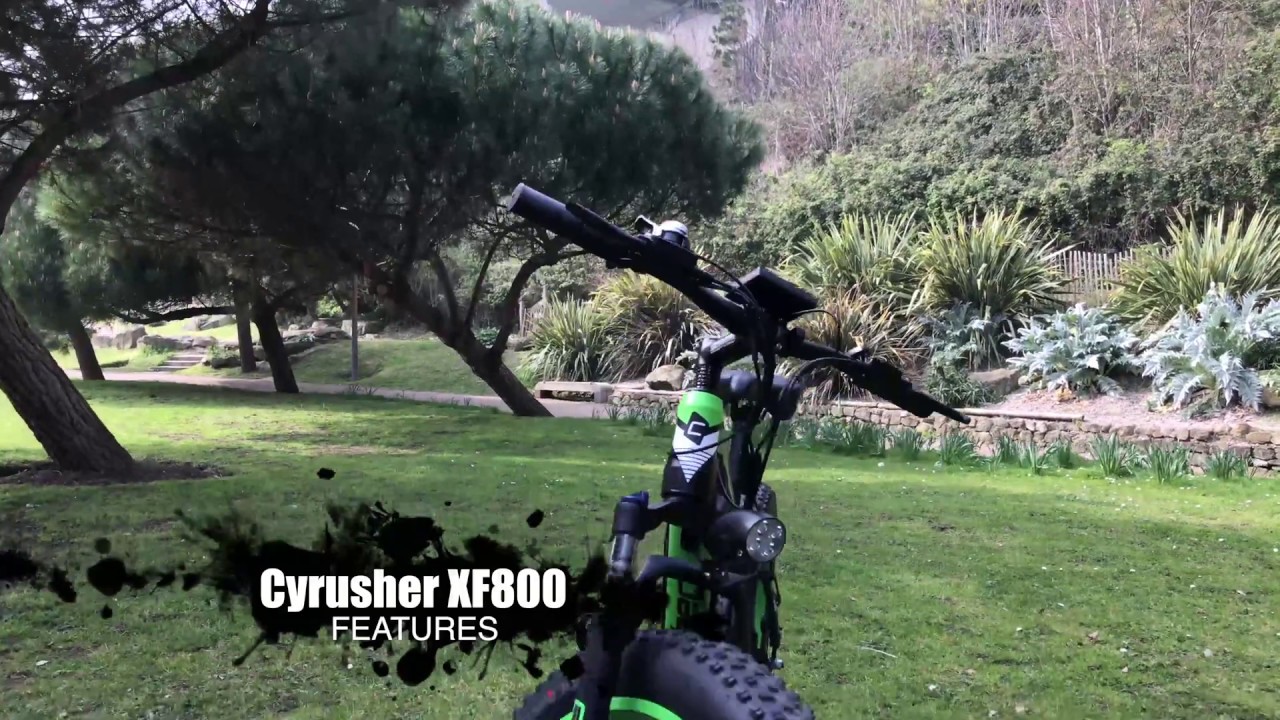 Cyrusher XF800 Electric Fat Bike Unboxing and Assembling Instruction 2019