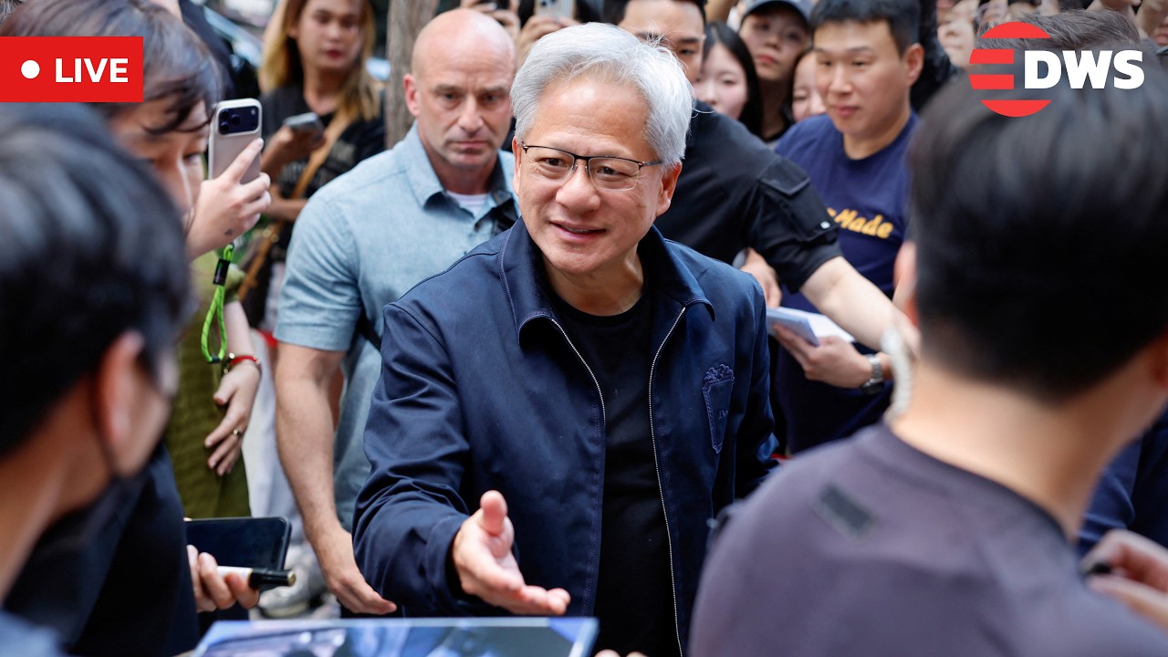 LIVE: Nvidia CEO Jensen Huang Meets South Korean Tech Giants in Seoul Talks | AI1B