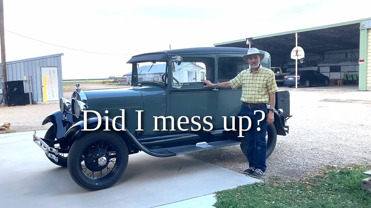 1929 Ford Model A - Grease On The Clutch?