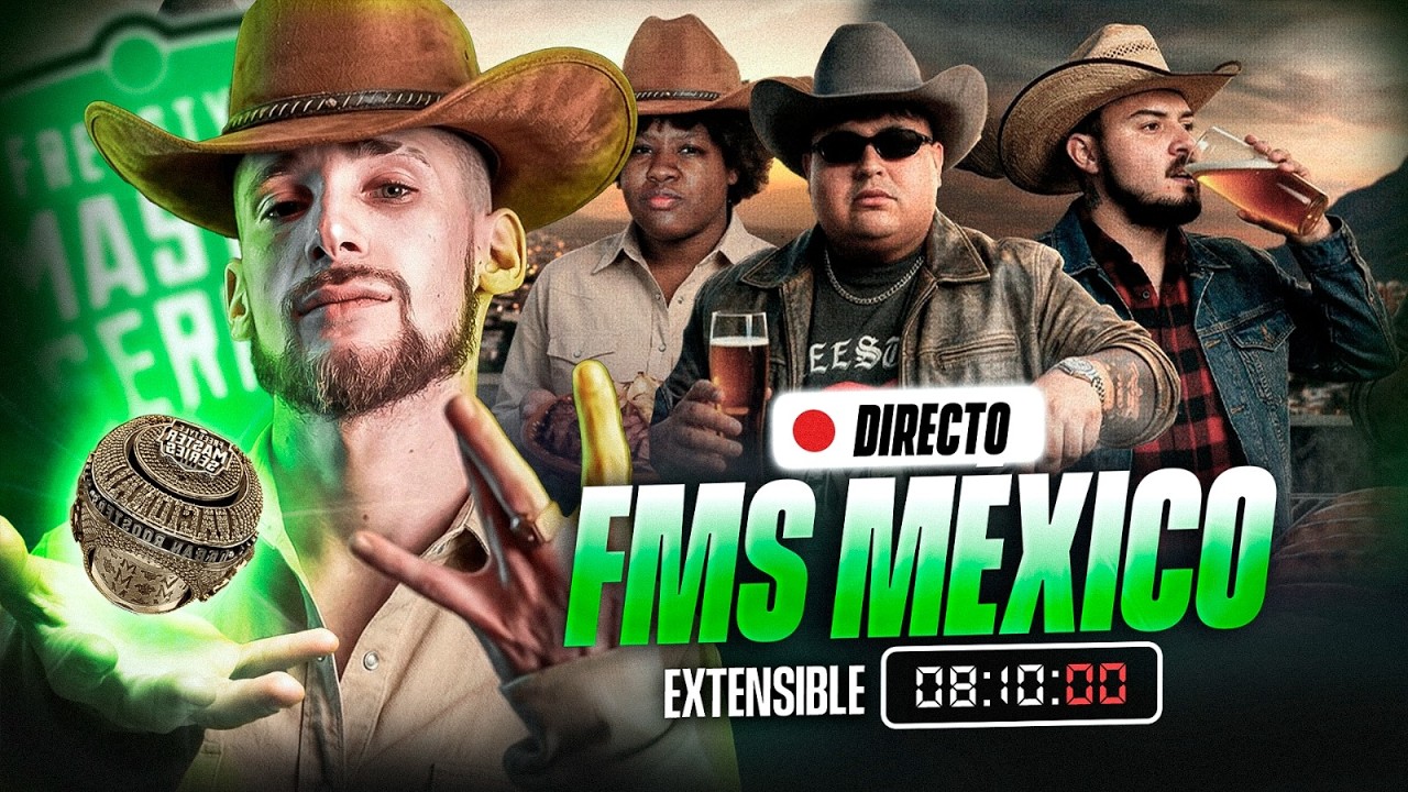 LA GRAN FINAL DE FMS MEXICO 🔥 JONY B VS AZUKY. SARA SOCAS VS RAPDER. AZUKY VS NOTA ROJA (EXTENSIBLE)