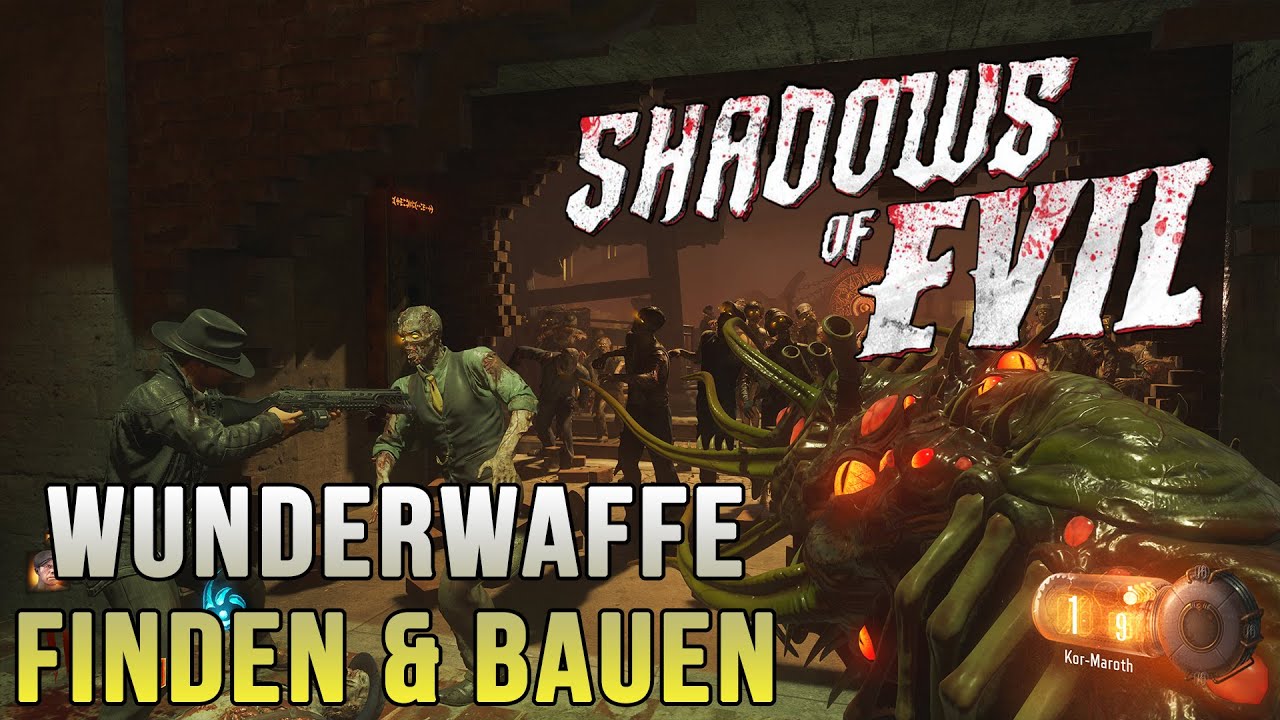 Wunderwaffe (Kor-Maroth) bauen & Gameplay | BO3: Shadows of Evil [German/Deutsch] [Full-HD]
