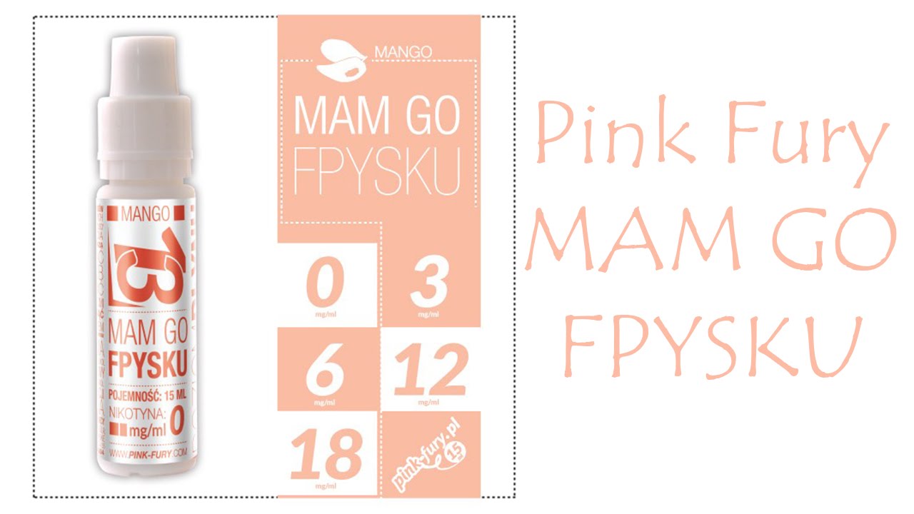 Pink Fury - Mam Go Fpysku (Żmija & Krajeś & Poison69)(Recenzje Liquid&oacute;w)