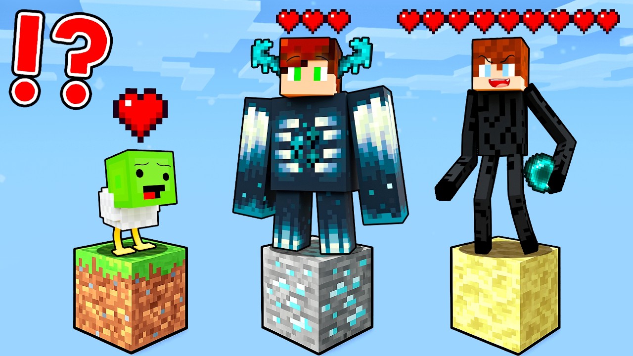 JEDEN BLOK ale JAKO MOBY w Minecraft!