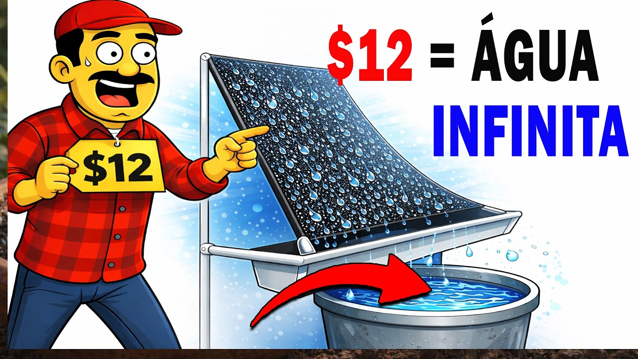Água Infinita por US$12:  O Truque de Engenharia Esquecido!