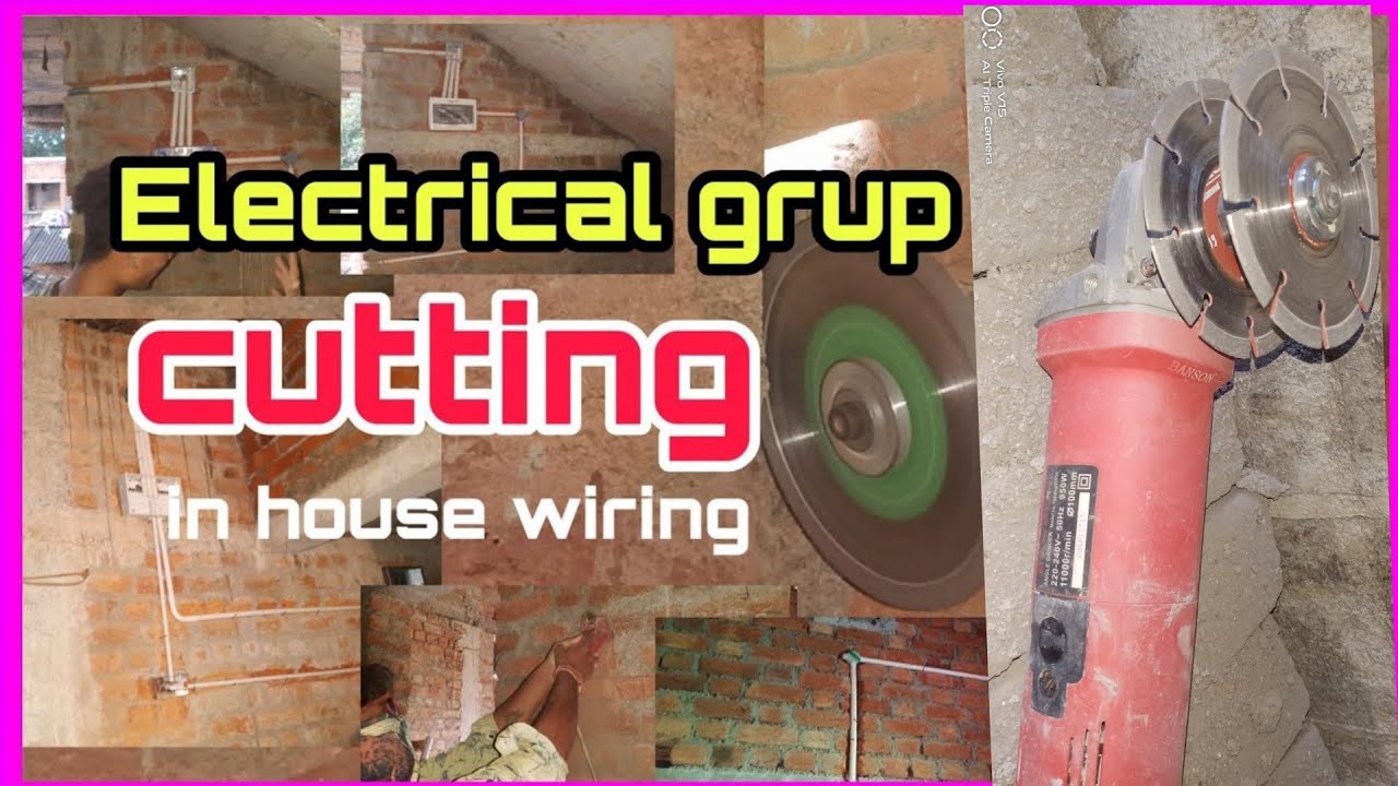 Electrical wall group cutting machine|| wall cutting electrical grinder  || srmp technical works