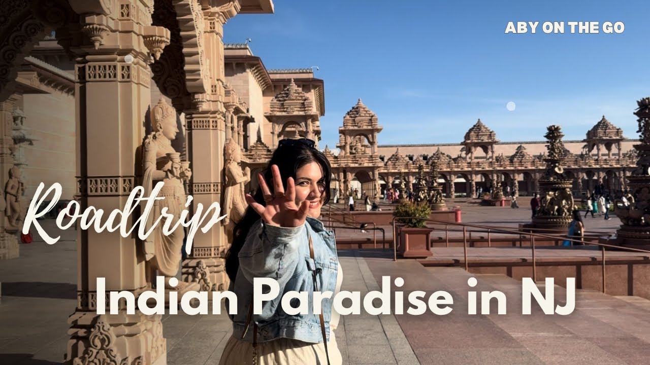 Largest Hindu temple outside India in New Jersey 🇺🇸 | Roadtrip