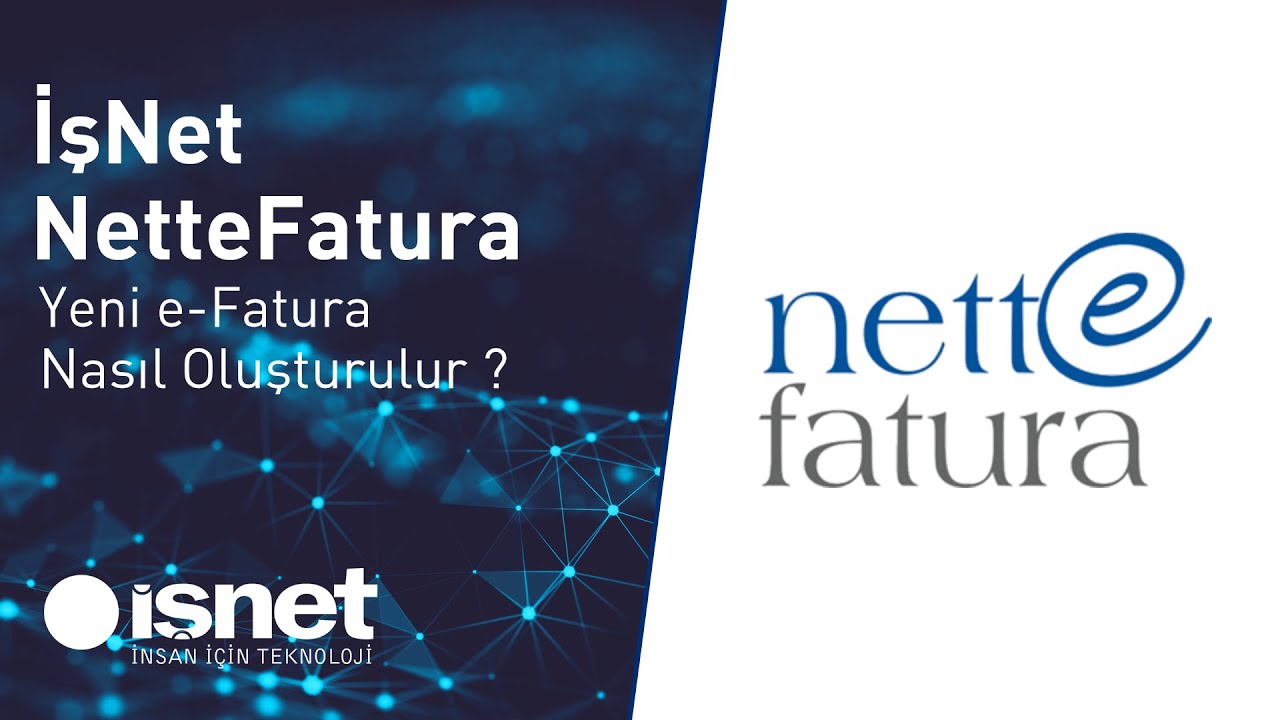 İşNet NetteFatura - Yeni e-Fatura Nasıl Oluşturulur ?