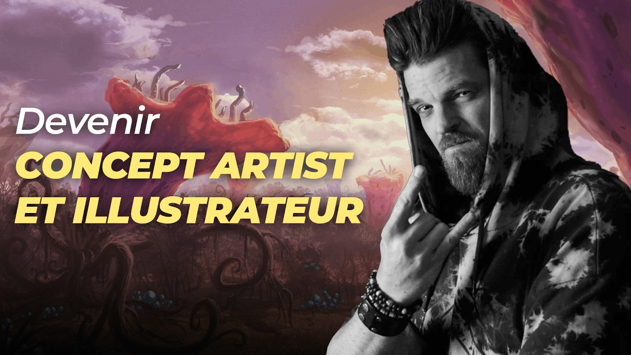 Comment devenir concept-artist / illustrateur - Gwen Vibancos
