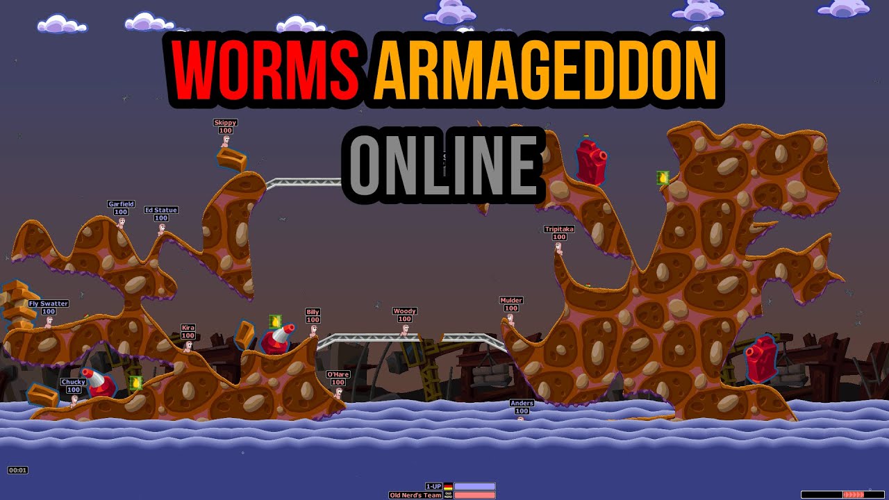 Worms Armageddon Online (WormNET) | Intermediate 1v1