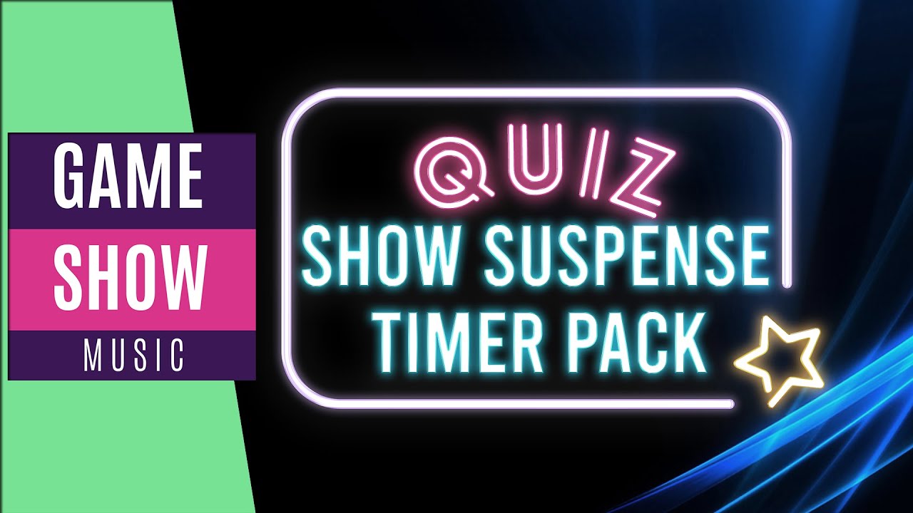 Quiz Show Suspense Timer Pack | Music for content creator