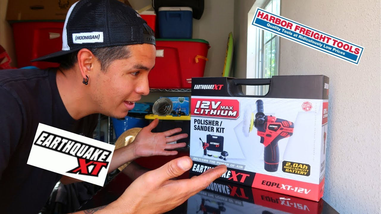 Earthquake XT Polisher/Sander from Harbor Freight must have tool