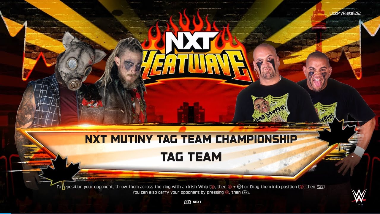 Wyatt 6 vs The headbangers 