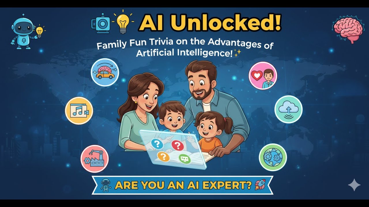 🤖💡 AI Unlocked! | Family Fun Trivia on the Advantages of Artificial Intelligence! 🧠✨