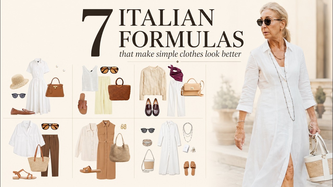 Why Simple Clothes Look Expensive on Italian Women Over 50