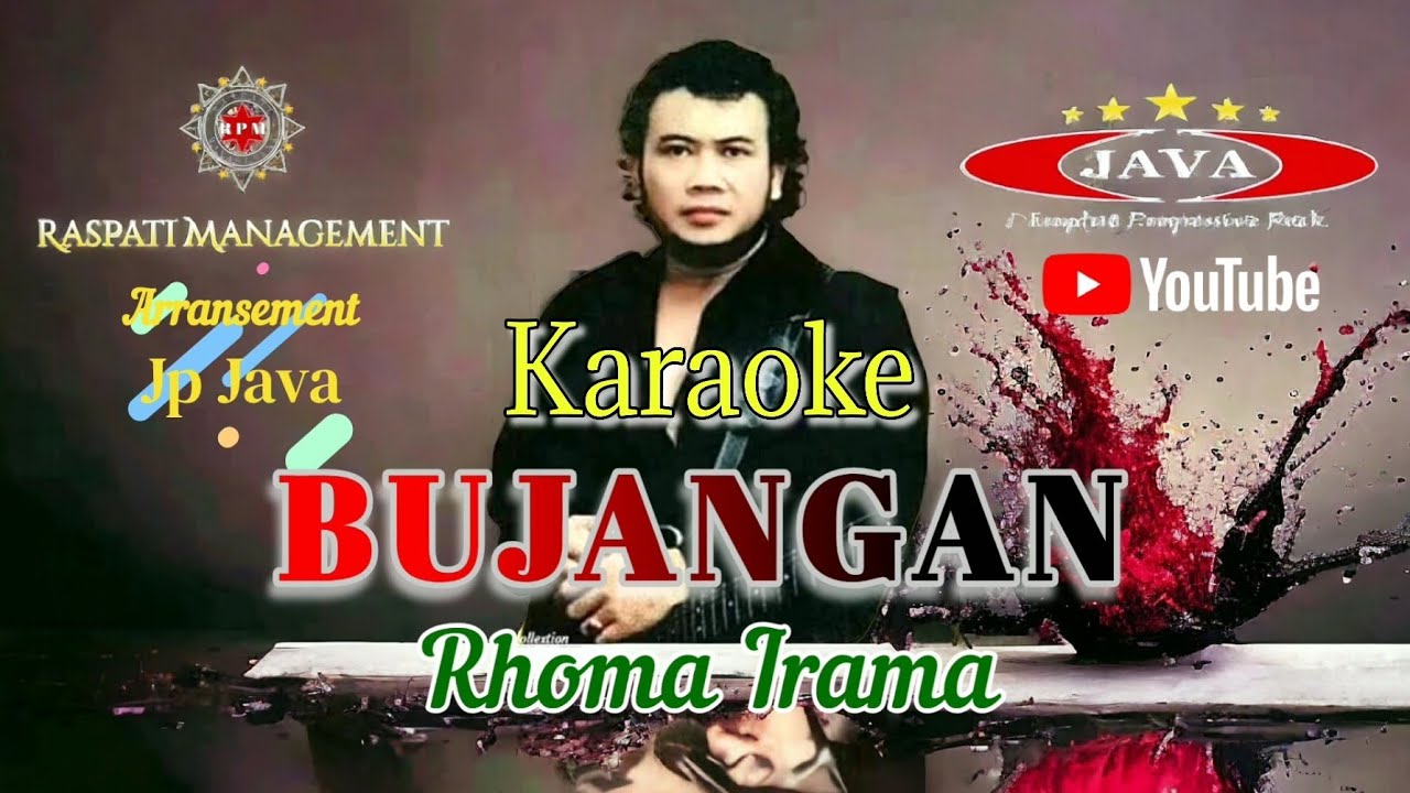 Karaoke Bujangan - Rhoma Irama & Soneta Group || Karaoke Dangdut