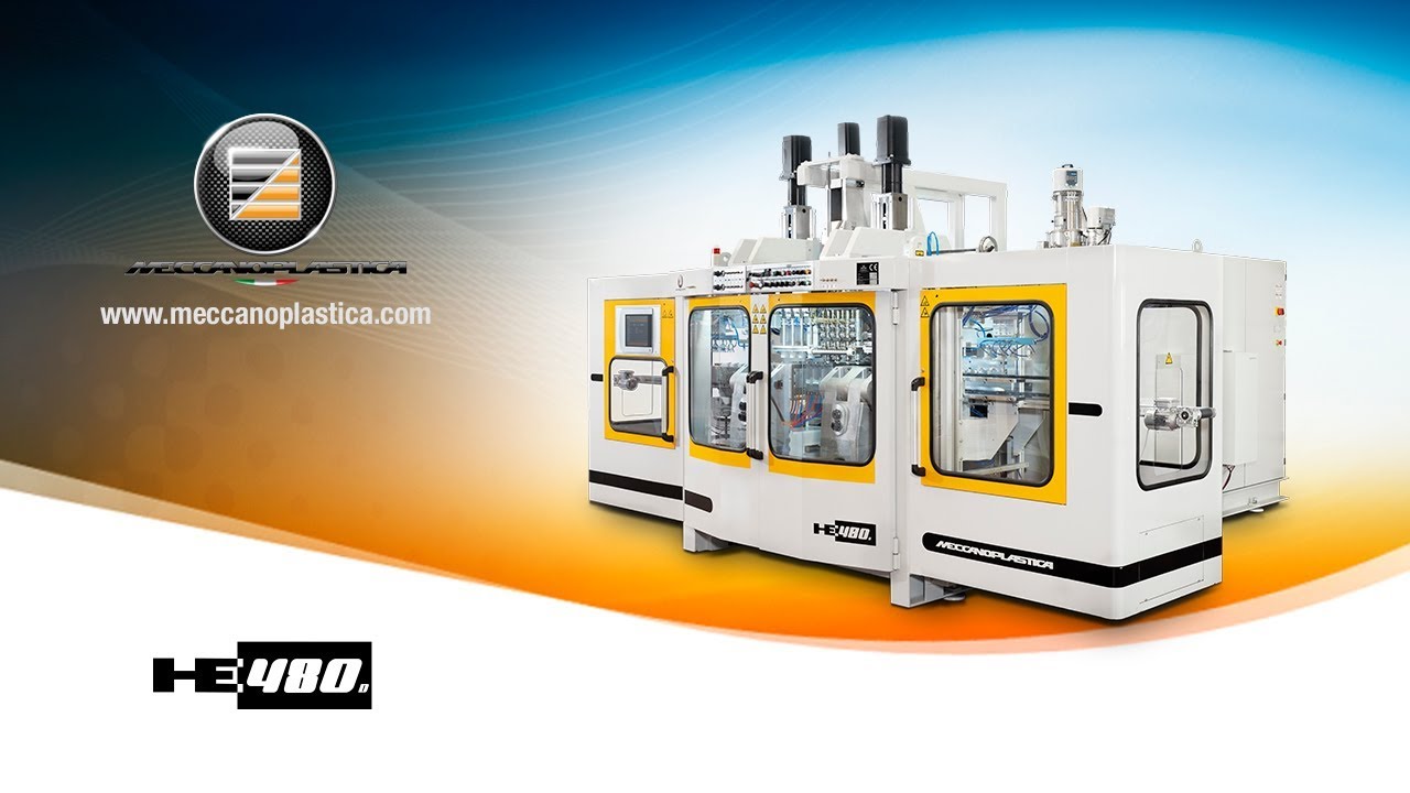 HE480D - Macchina estrusione soffiaggio plastica
