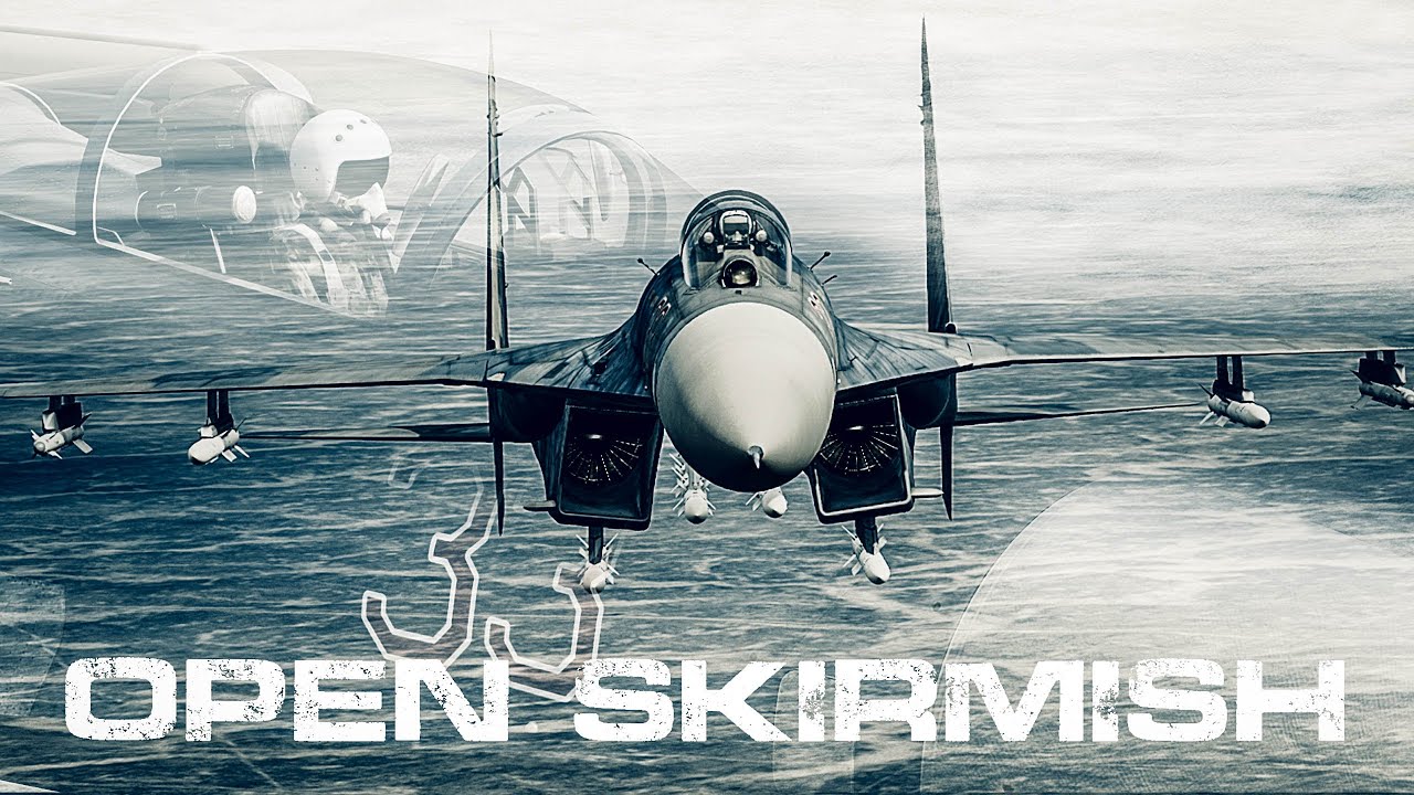 REDFOR VS BLUFOR | SU-27 OPEN SKIRMISH FIGHTS | DCS World
