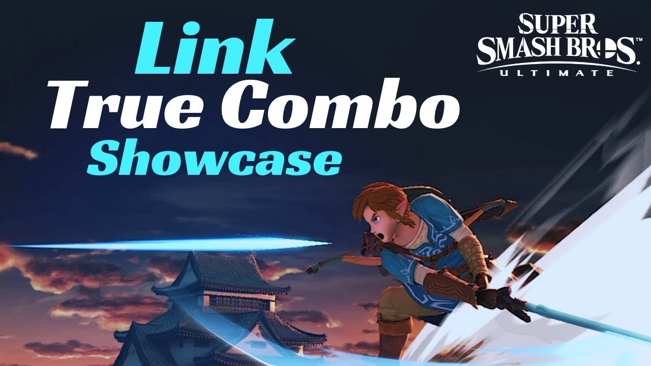 Link True Combo Showcase: Smash Ultimate