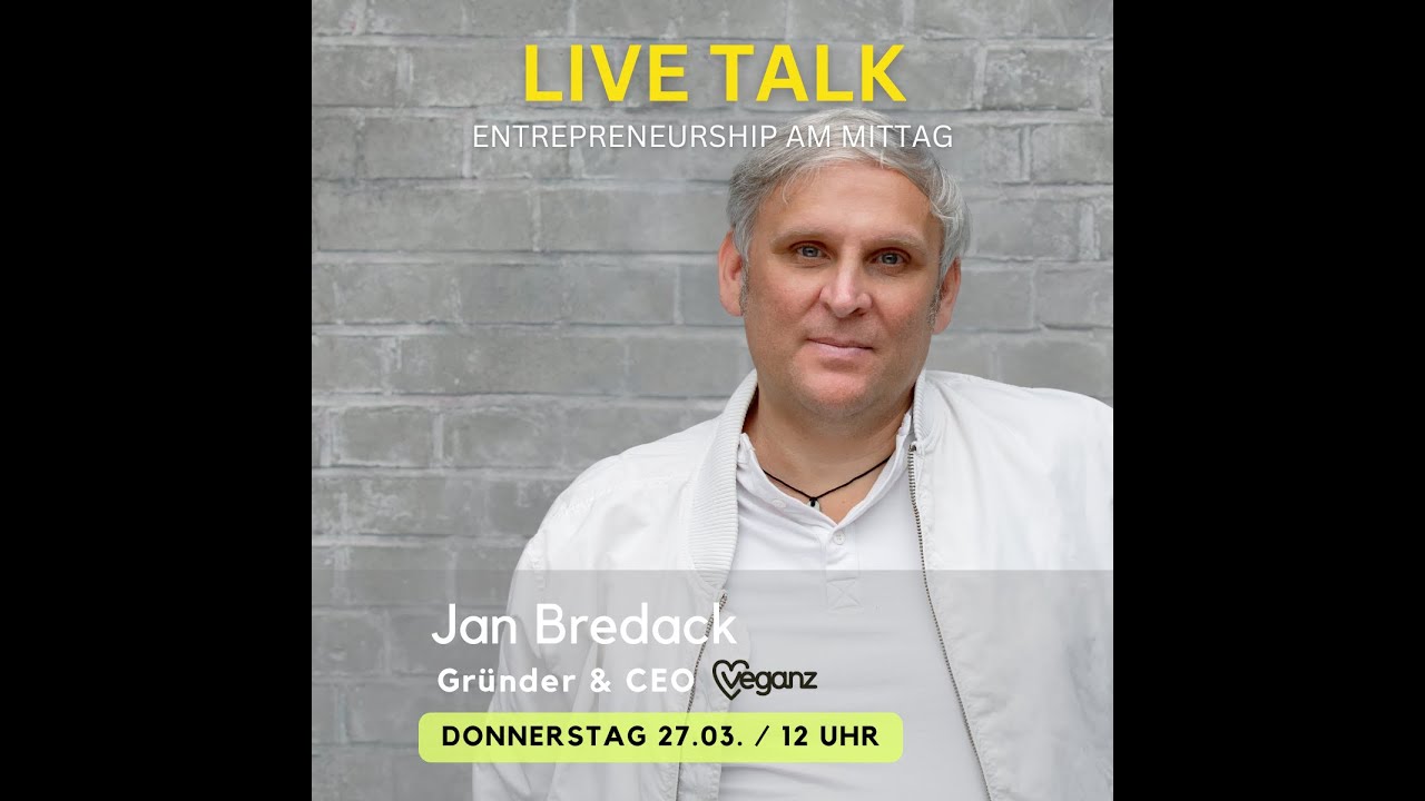 Live Talk mit Jan Bredack