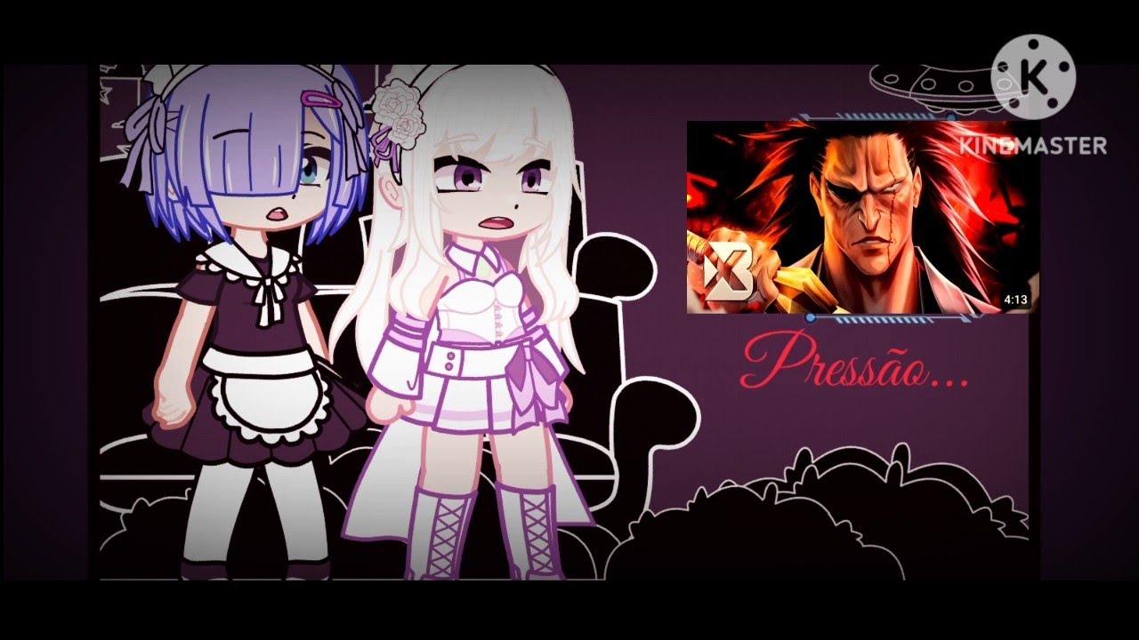 Re:Zero react to Subaru as Zaraki Kenpachi ( @blxckoficial )  Pressão.
