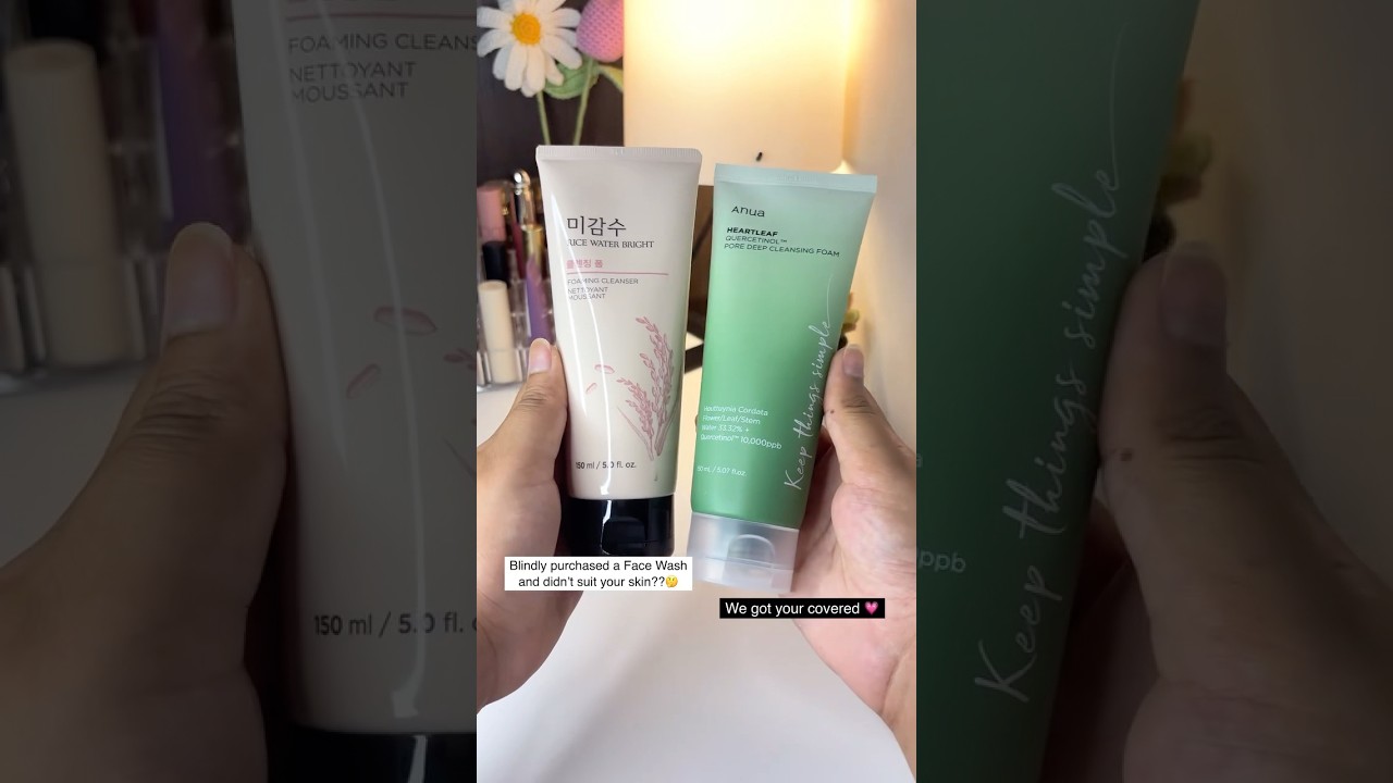 Face Wash Samples✨ Check description for more details💕 #shorts #explore