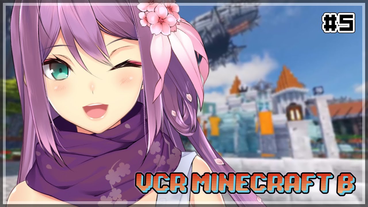 【VCR MINECRAFT β】＃5   建築家になろう【にじさんじ/桜凛月】