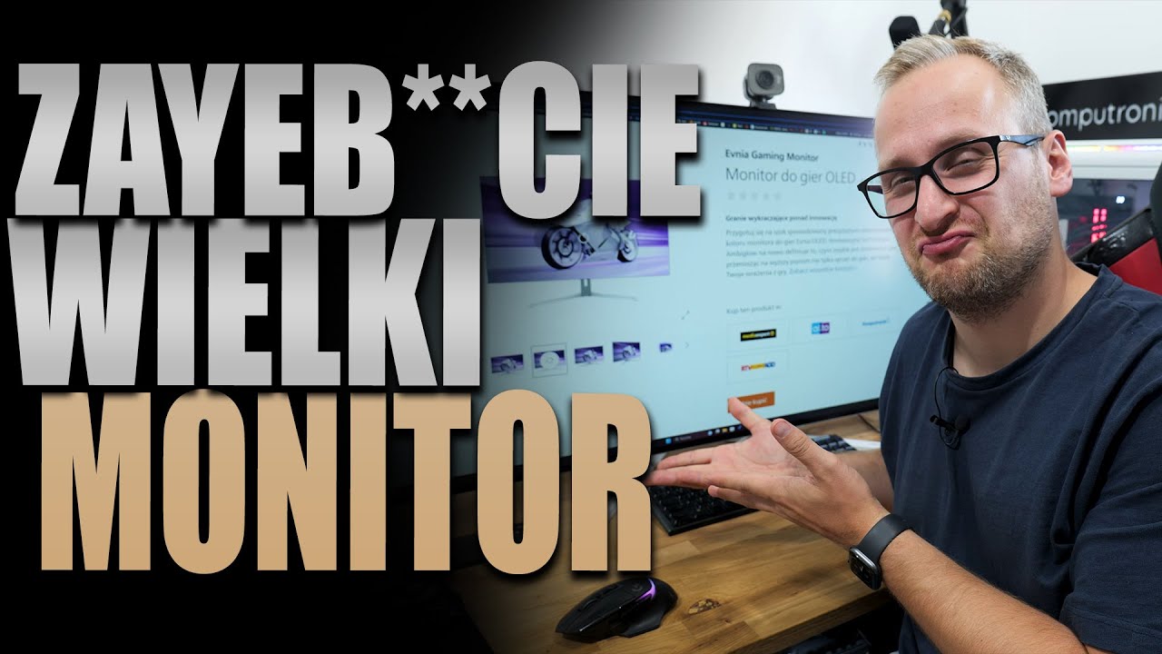 Czy ZAYEB**CIE wielki monitor ma sens?! - Philips Evnia 8000