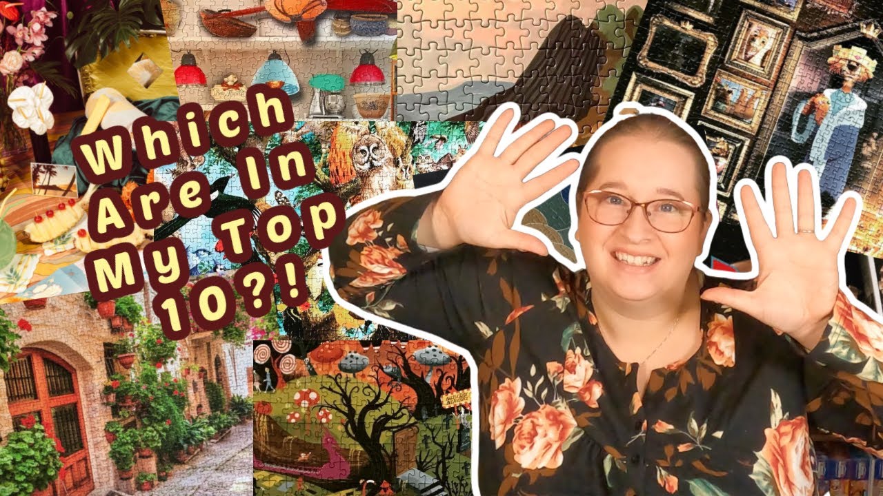 Countdown of my Top 10 Puzzles of the Year!! // How Many Did I Do?