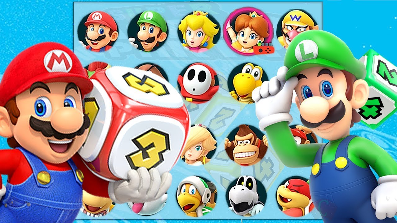 Super Mario Party All Characters Unlocked