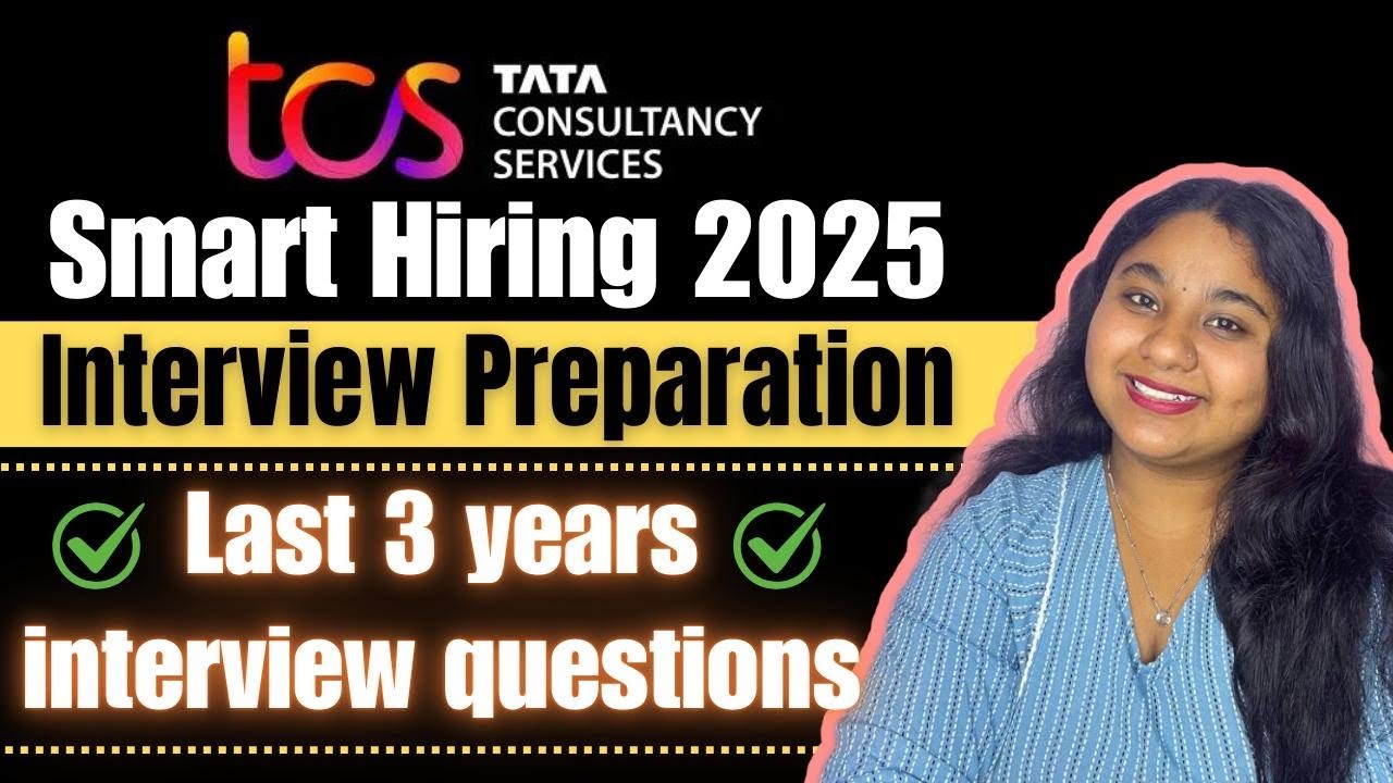 TCS smart hiring interview preparation || most expected interview questions || Tcs smart hiring 2025