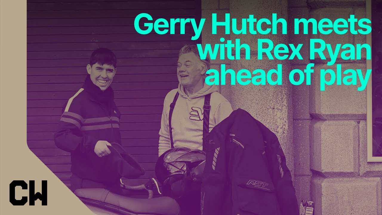 Gerry Hutch meets with Rex Ryan ahead of 'The Monk' play